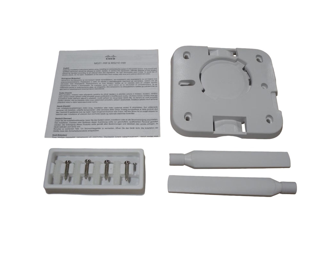 Cisco Meraki MG21E-HW-NA MG21E Series Cellular Gateway w/ External Antennas