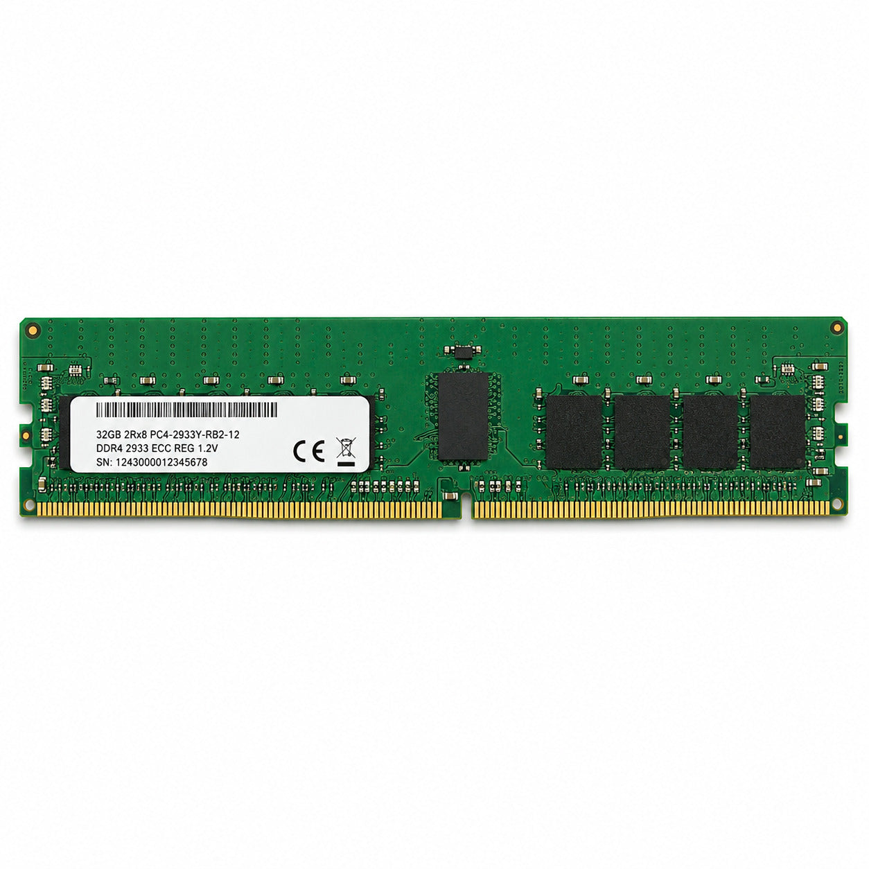 Micron MTA18ASF2G72PZ-2G9E1-RAM 32GB (2x16GB) DDR4-2933 PC4-23400 Server Memory