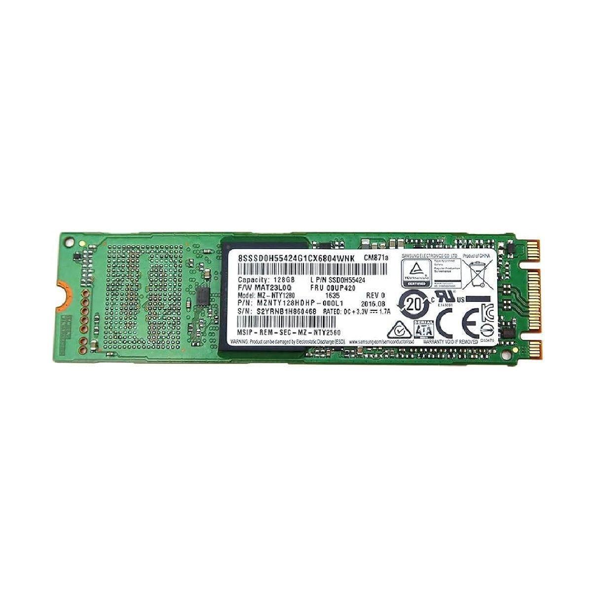 Samsung MZ-NTY1280-SSD CM871A 128GB M.2 Solid State Drive SSD Lenovo 00UP420