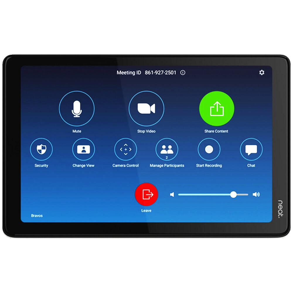 NEAT Conferencing Neat Pad Controller & Scheduling Display