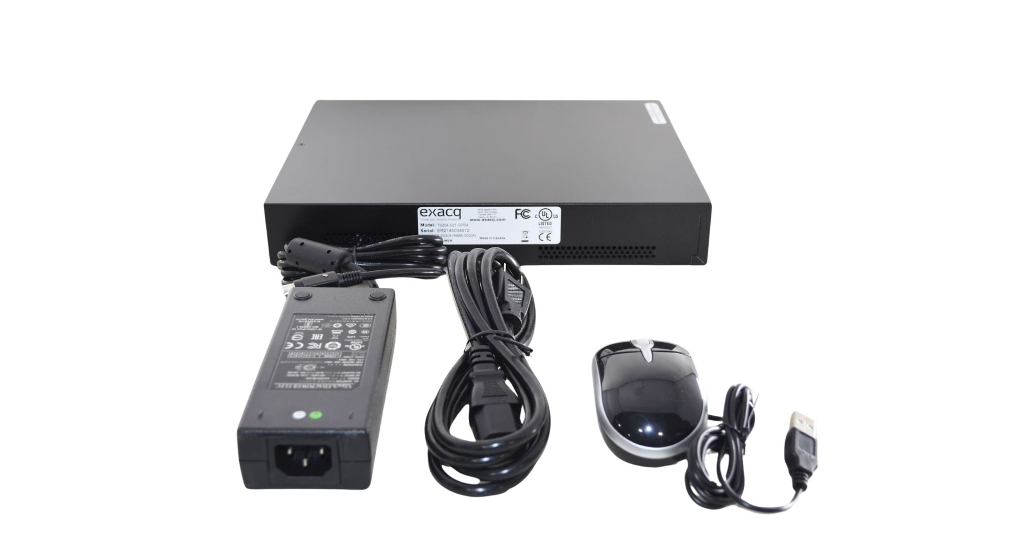 exacqVision PE04-02T-G Desktop PoE recorder