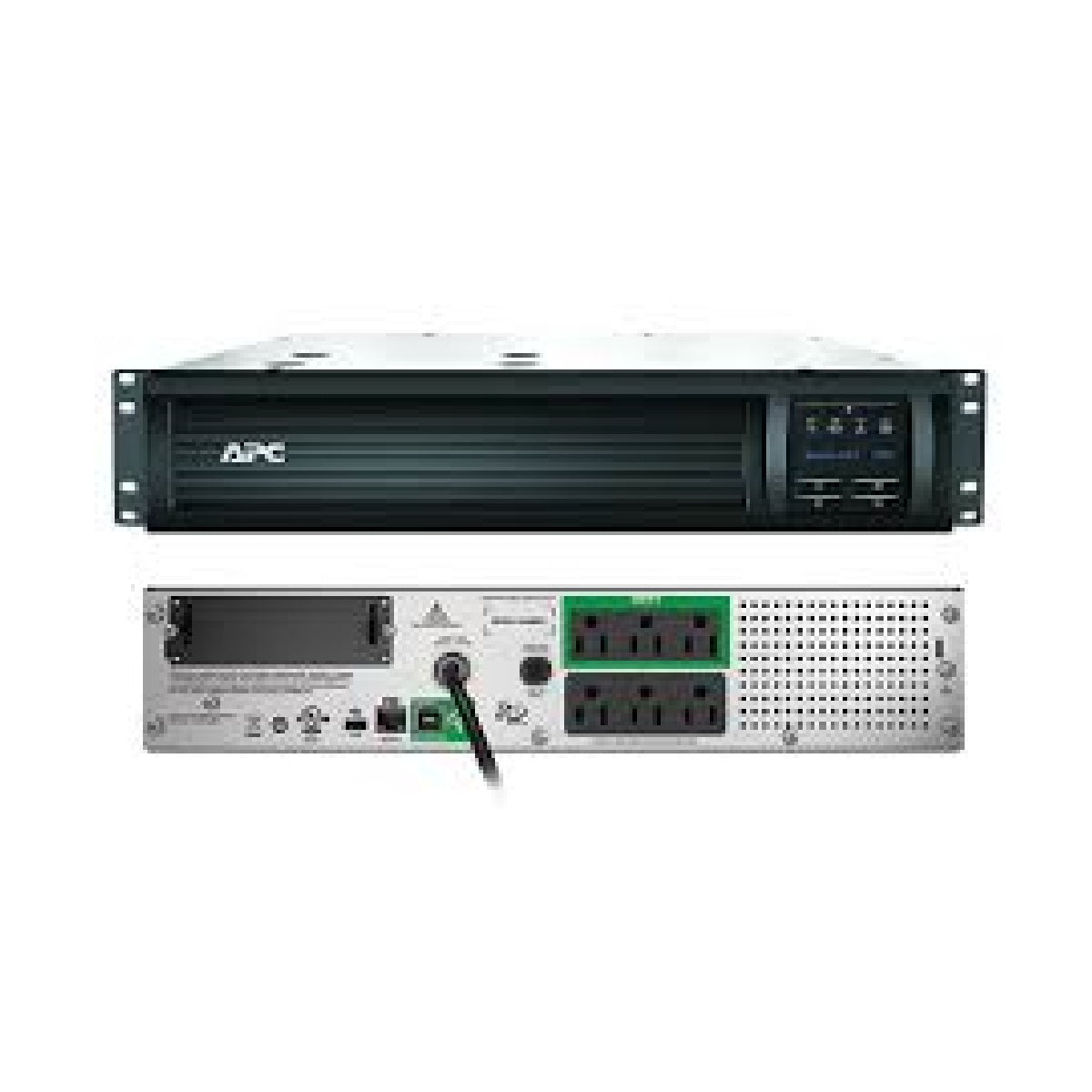APC 750VA Smart UPS with SmartConnect, SMT750RM2UC Rack Mount UPS Battery Backup, Sinewave, AVR, 120V, Line Interactive Uninterruptible Power Supply
