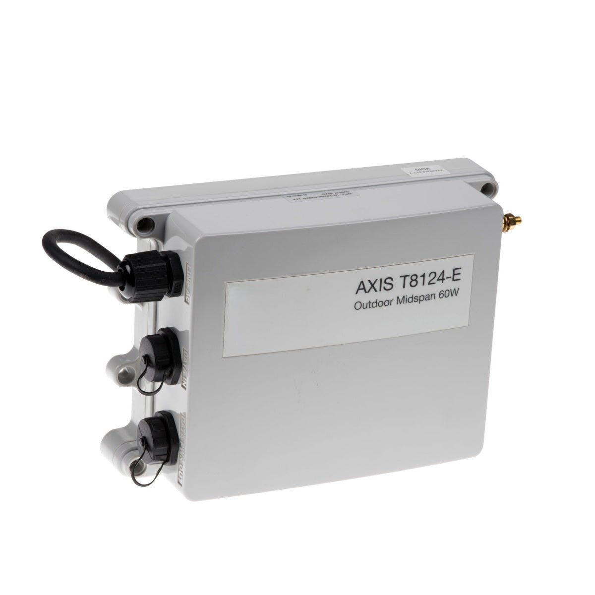 AXIS T8124-E Outdoor Midspan - Power injector - AC 100-240 V - 60 Watt