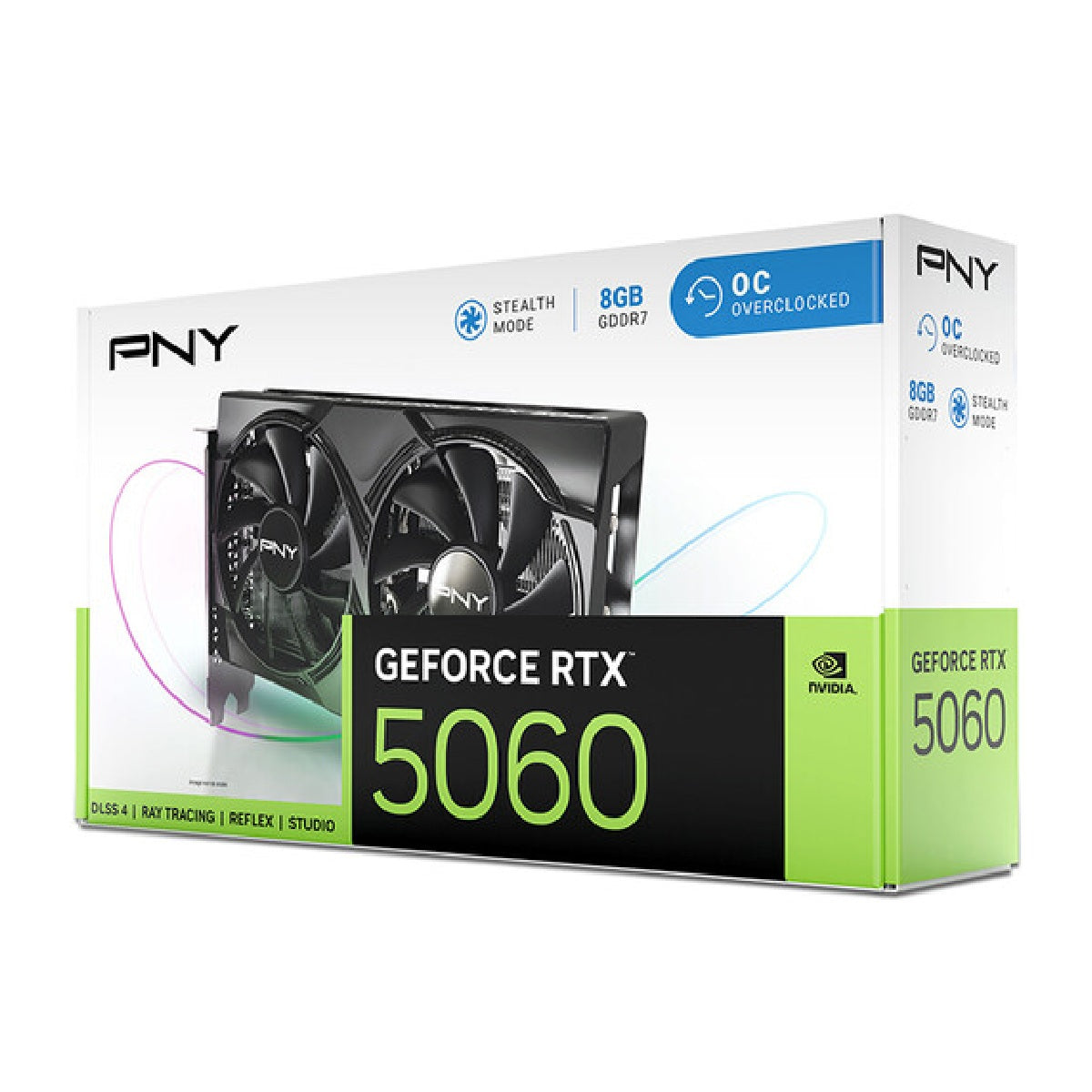PNY NVIDIA GeForce RTX™ 5060 8GB OC Dual Fan Graphics Card