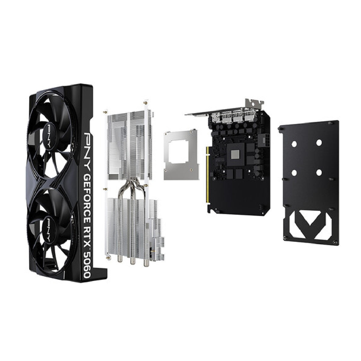 PNY NVIDIA GeForce RTX™ 5060 8GB OC Dual Fan Graphics Card