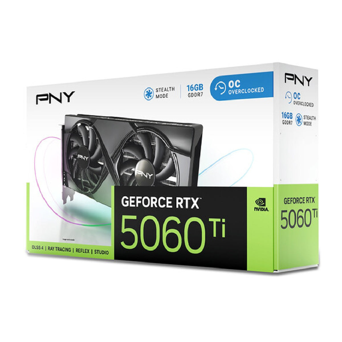 PNY NVIDIA GeForce RTX™ 5060 Ti 16GB OC Dual Fan Graphics Card