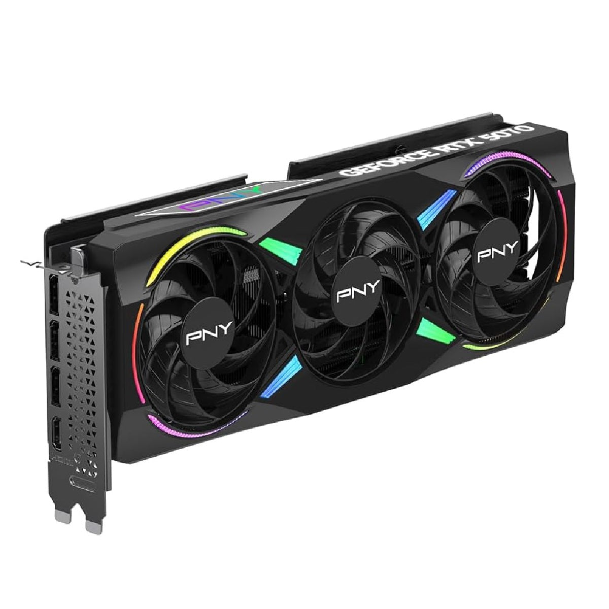 PNY GeForce RTX™ 5070 12GB ARGB EPIC-X RGB™ Overclocked Triple Fan GPU