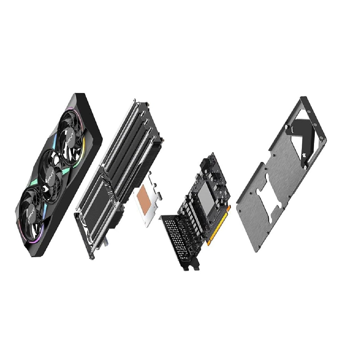 PNY GeForce RTX™ 5070 12GB ARGB EPIC-X RGB™ Overclocked Triple Fan GPU