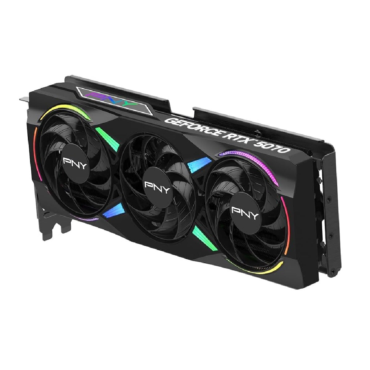 PNY GeForce RTX™ 5070 12GB ARGB EPIC-X RGB™ Overclocked Triple Fan GPU