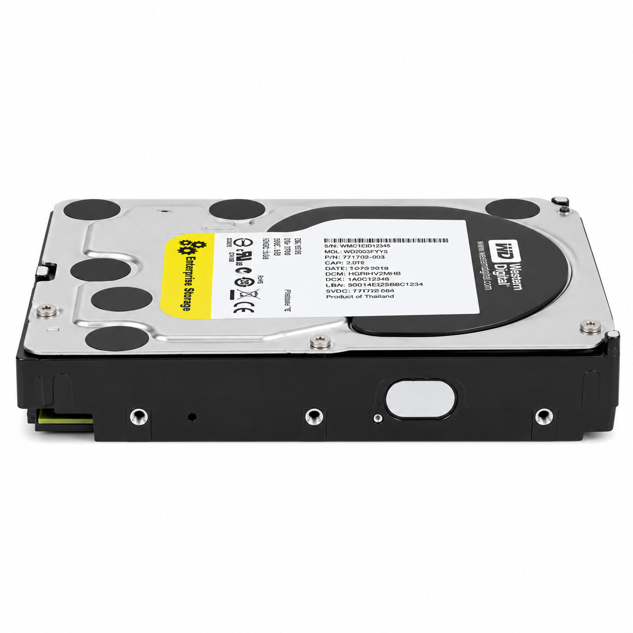 Western Digital WD2003FYYS-70W0B0 - 2TB 7.2K RPM 64MB Cache SATA 3.5" Hard Drive