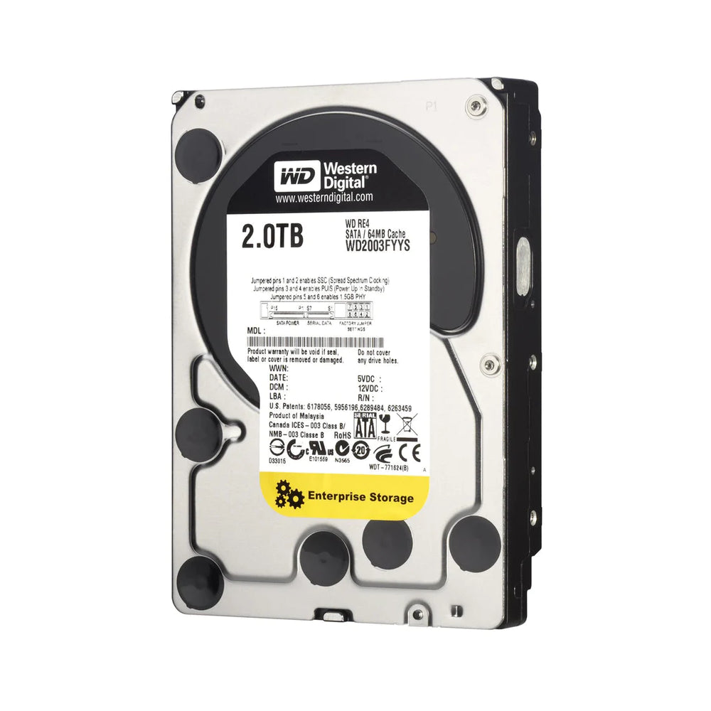 Western Digital WD2003FYYS-36W0B0 RE4 Raid Edition 2TB 3.5" SATA Internal Hard Drive