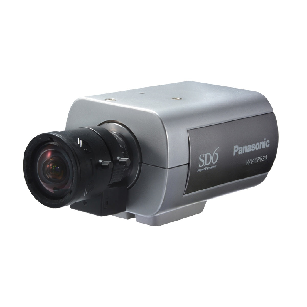 Panasonic WV-CP634 700 TVL Day/Night Analog Fixed Box Camera with Super Dynamic 6 Technology, 24 V AC or 12 V DC