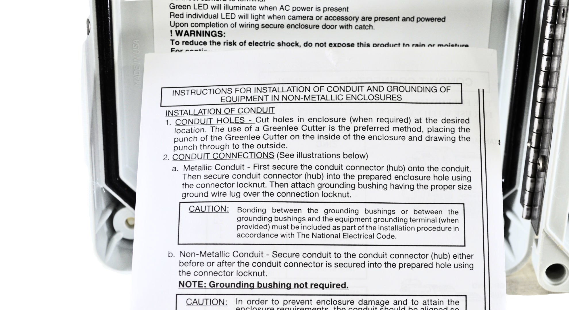 Flir CX-PRWR-241 Outdoor Power Supply