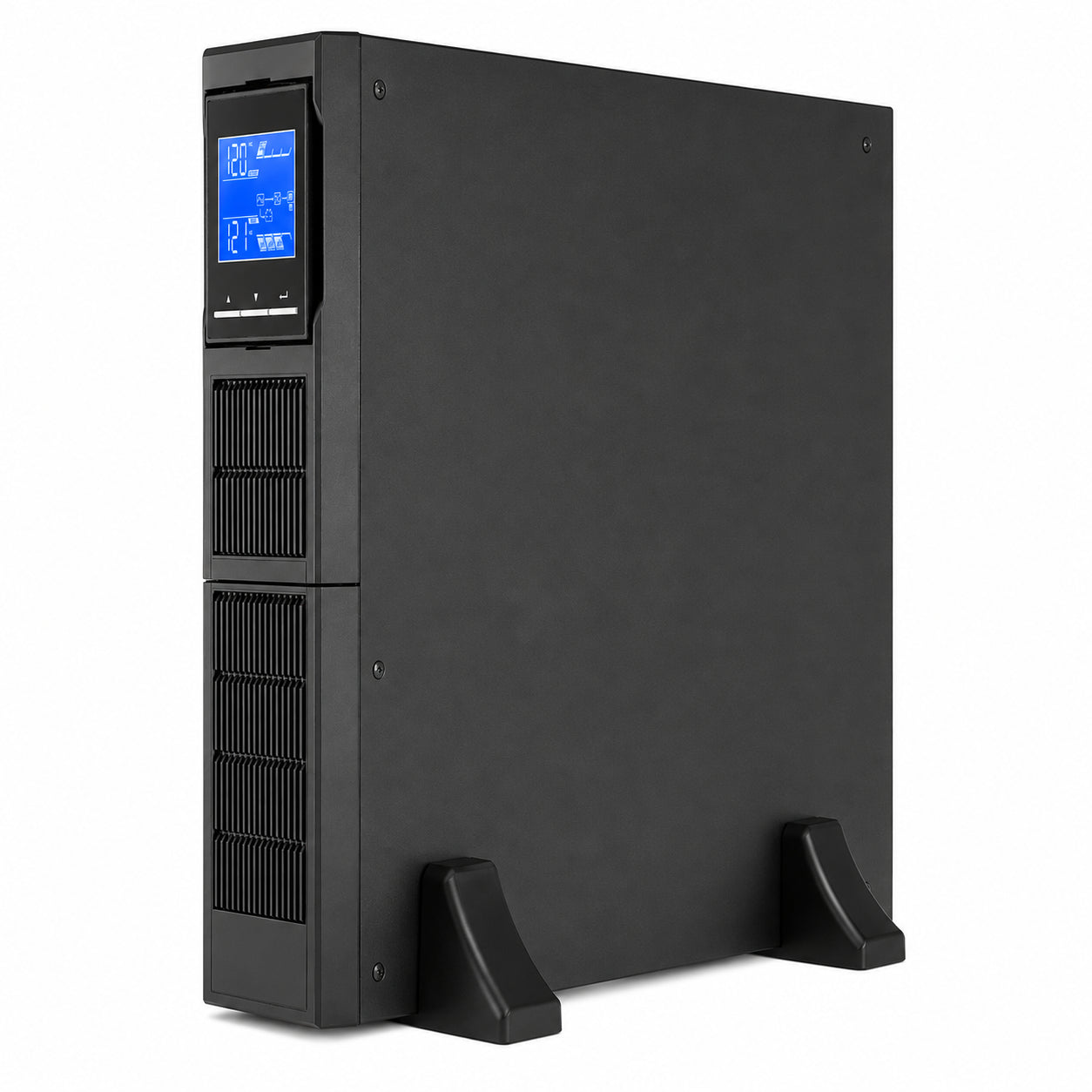 ORION POWER SYSTEMS, INC. DC2000RTX1 UPS, 2U Rack Mount or Pedestal, 2000VA/1600W, On-Line Power Protection