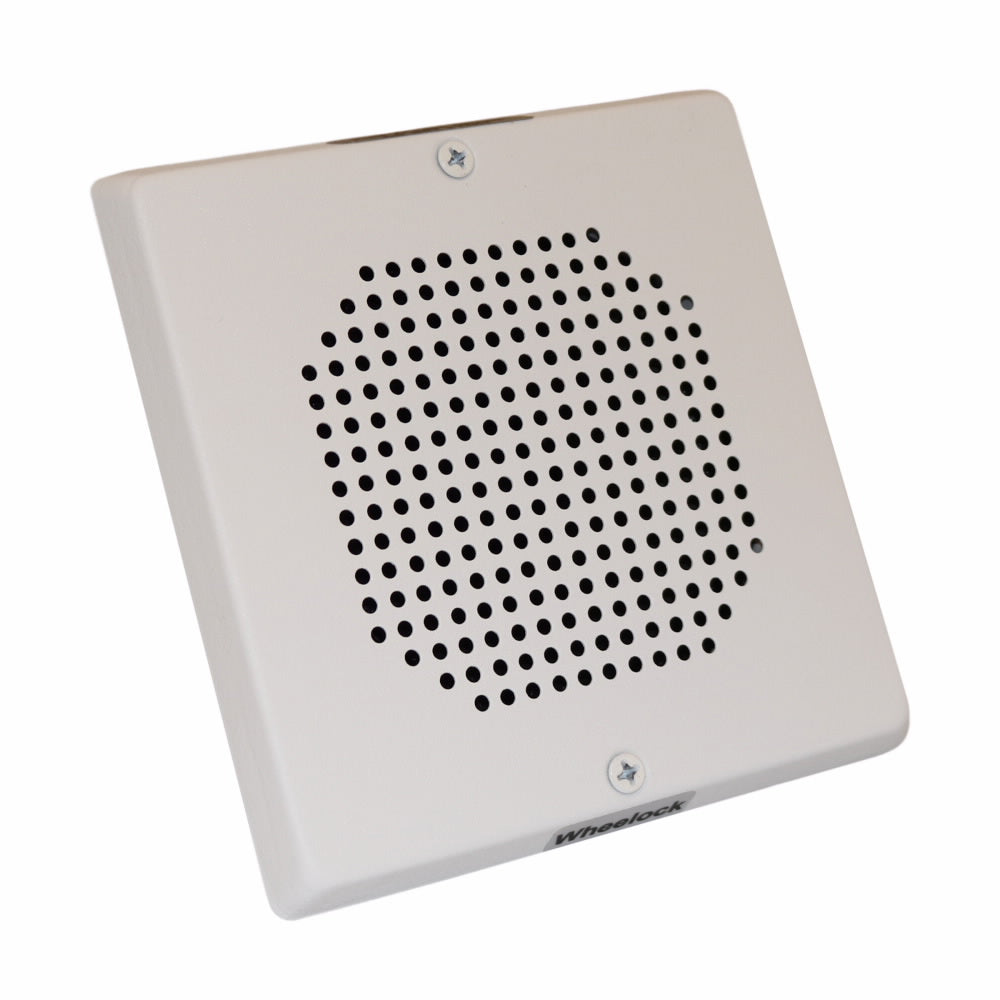 Cooper Wheelock E70-W Speaker, White, Wall Mount