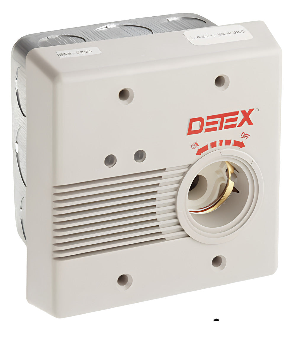 Detex EAX2500S AC/DC External Powered Wall Mount Exit Alarm,