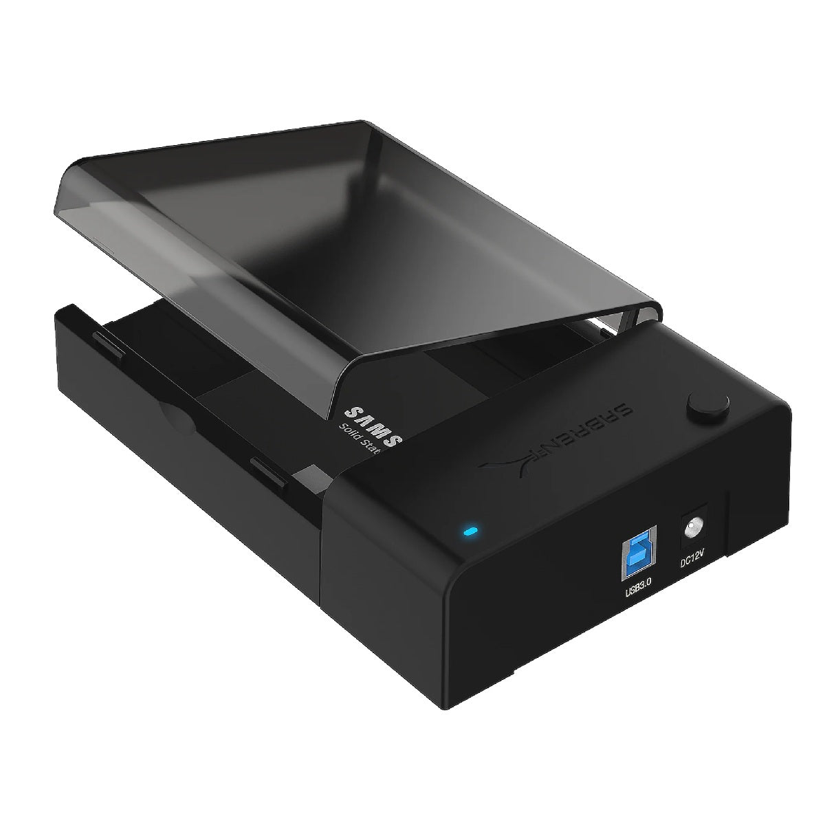Sabrent EC-DFLT USB 3.0 to SATA External Hard Drive Lay-Flat Docking Station