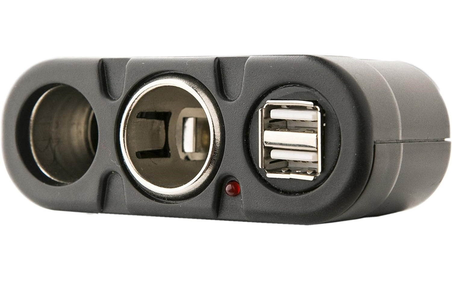 Wagan EL2438 Twin USB/DC Socket Traveler's Adapter