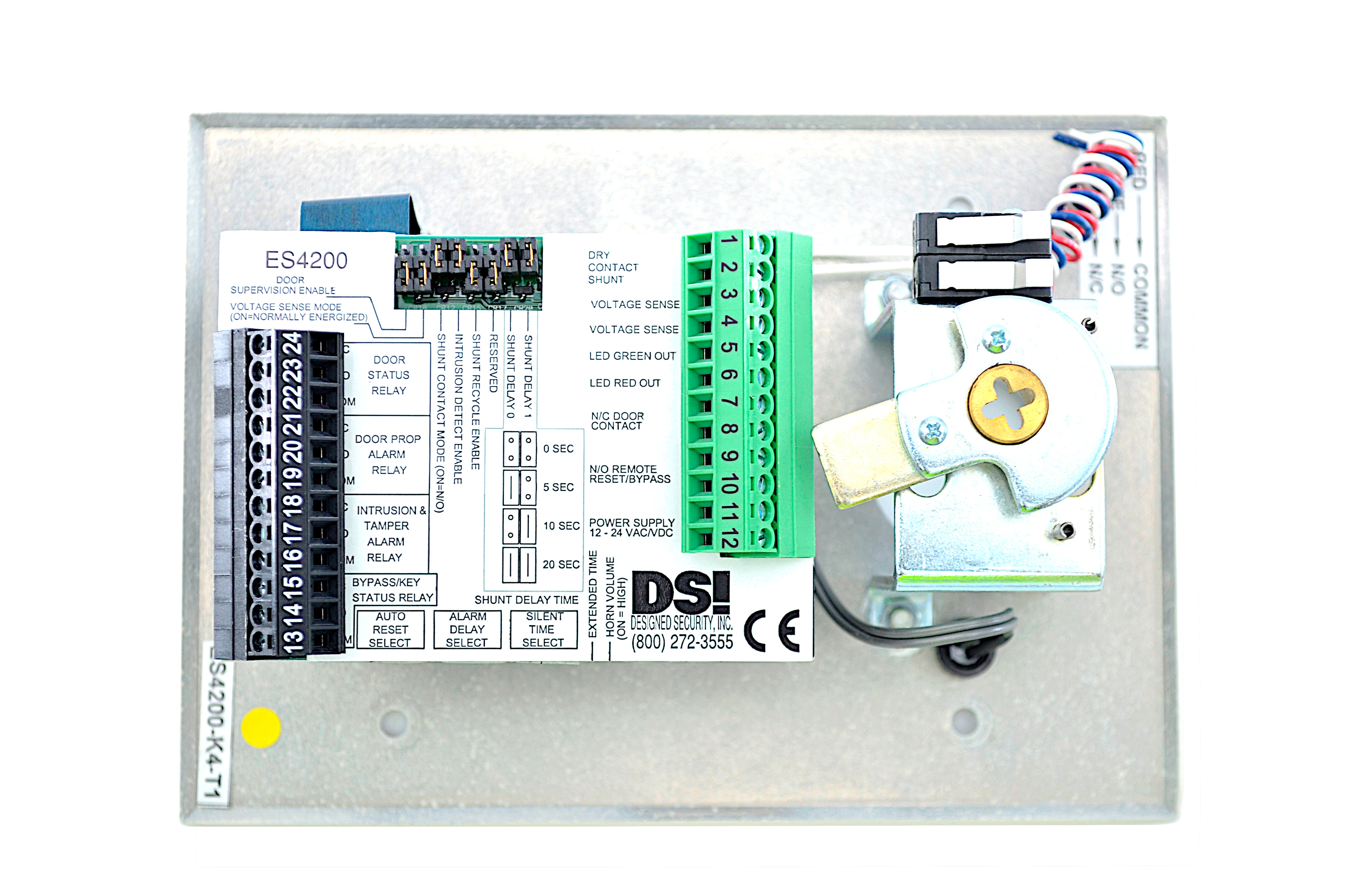 Designed Security ES4200-K4-T1 Door Management Alarm