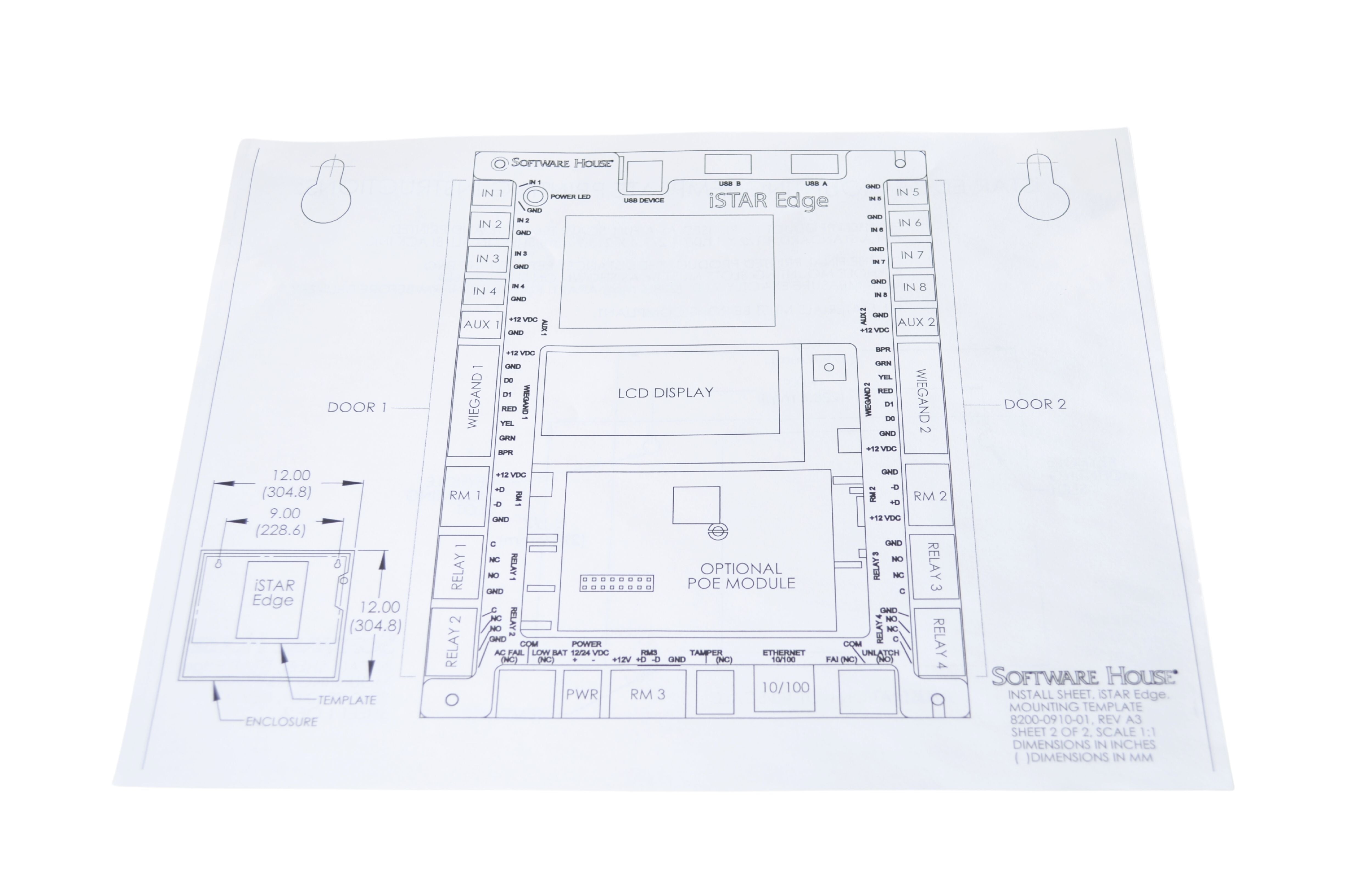 Software House ESTAR-CAN iSTAR Edge Enclosure with TPR SW
