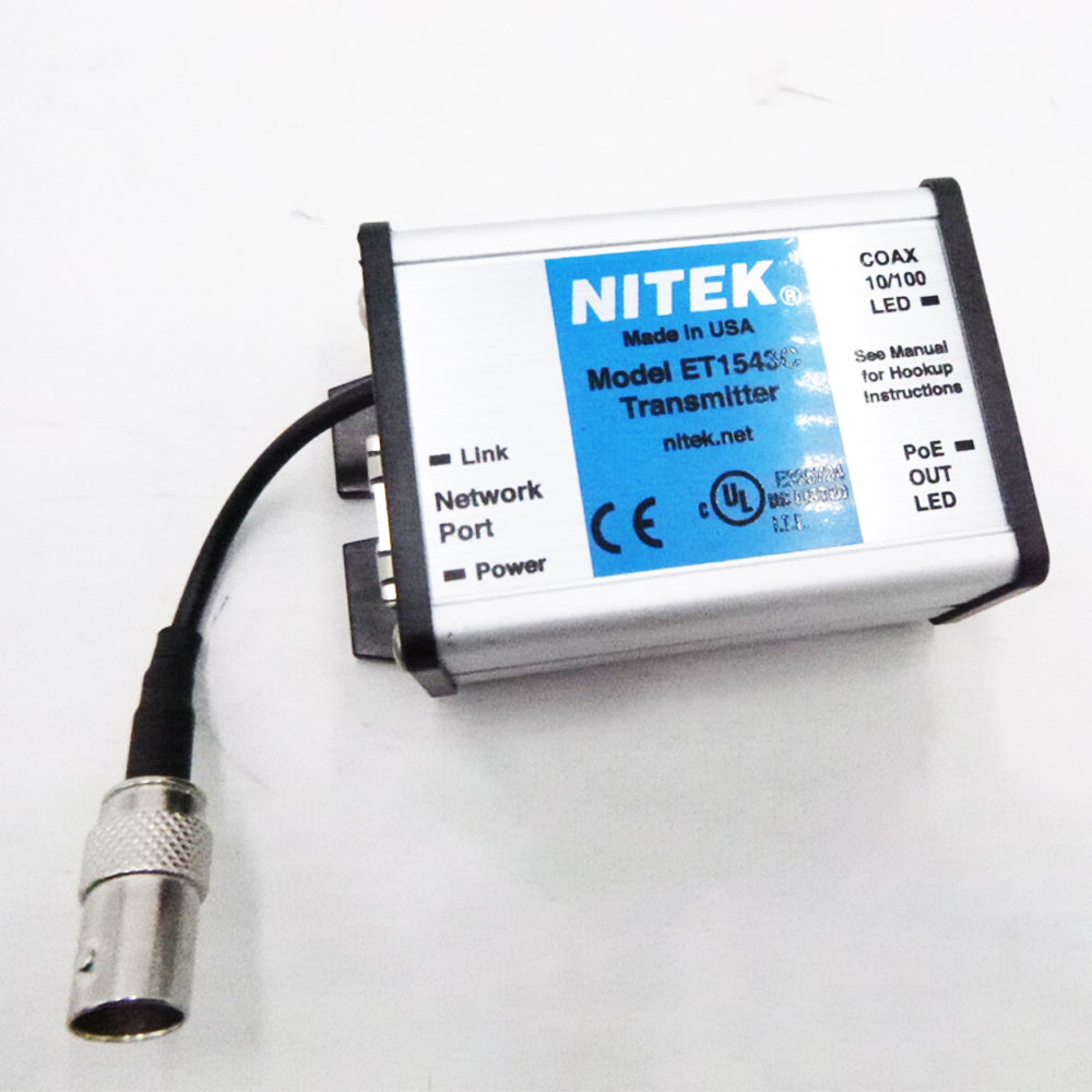 Nitek ET1543C Mini IP Cameras over Coax Transmitter