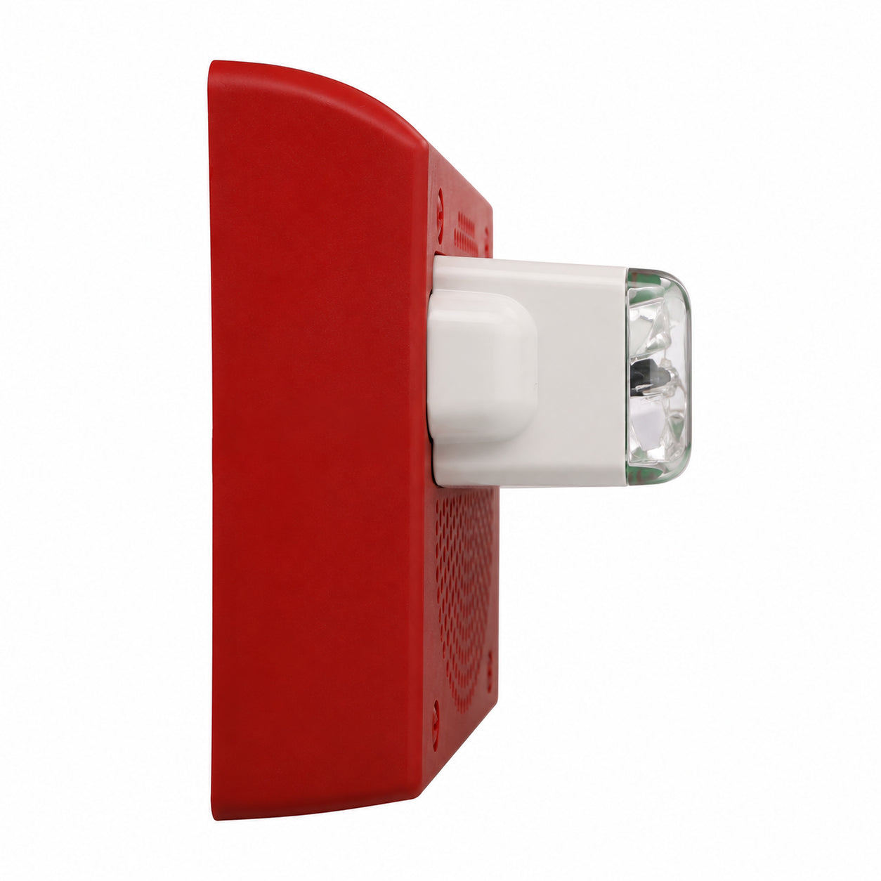 Wheelock ET70WP-24177C-FR Weatherproof Ceiling Strobe, Red