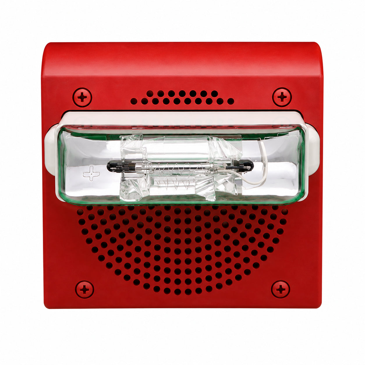 Wheelock ET70WP-24177C-FR Weatherproof Ceiling Strobe, Red
