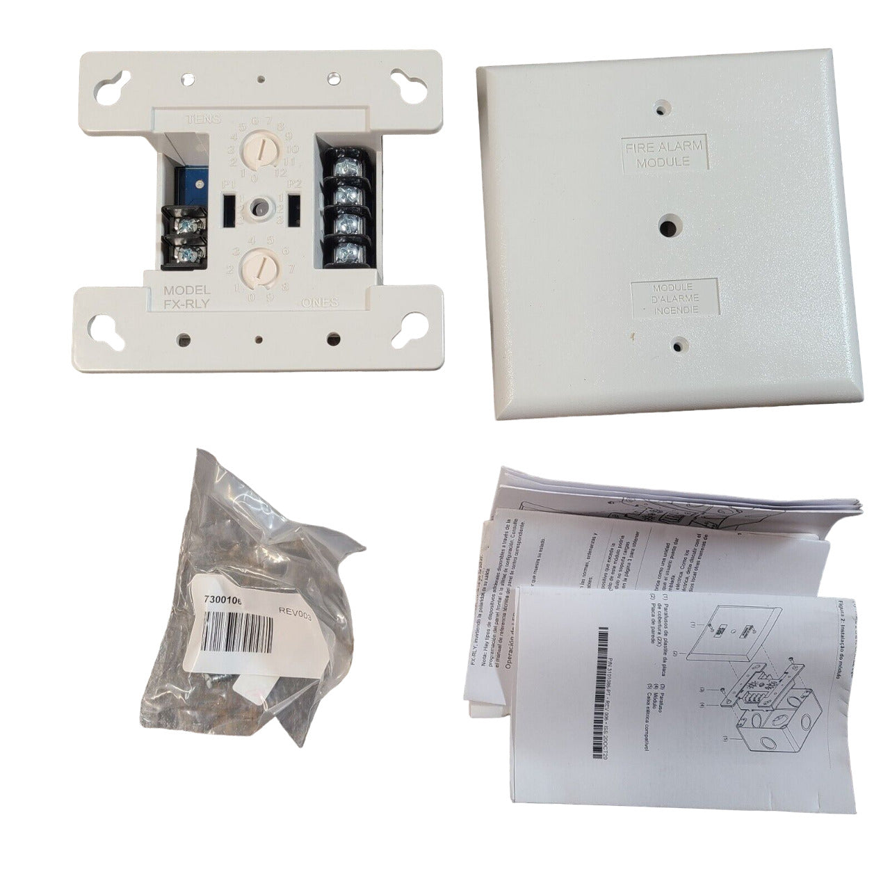 Edwards Signaling FX-RLY Analog Contact Relay Module