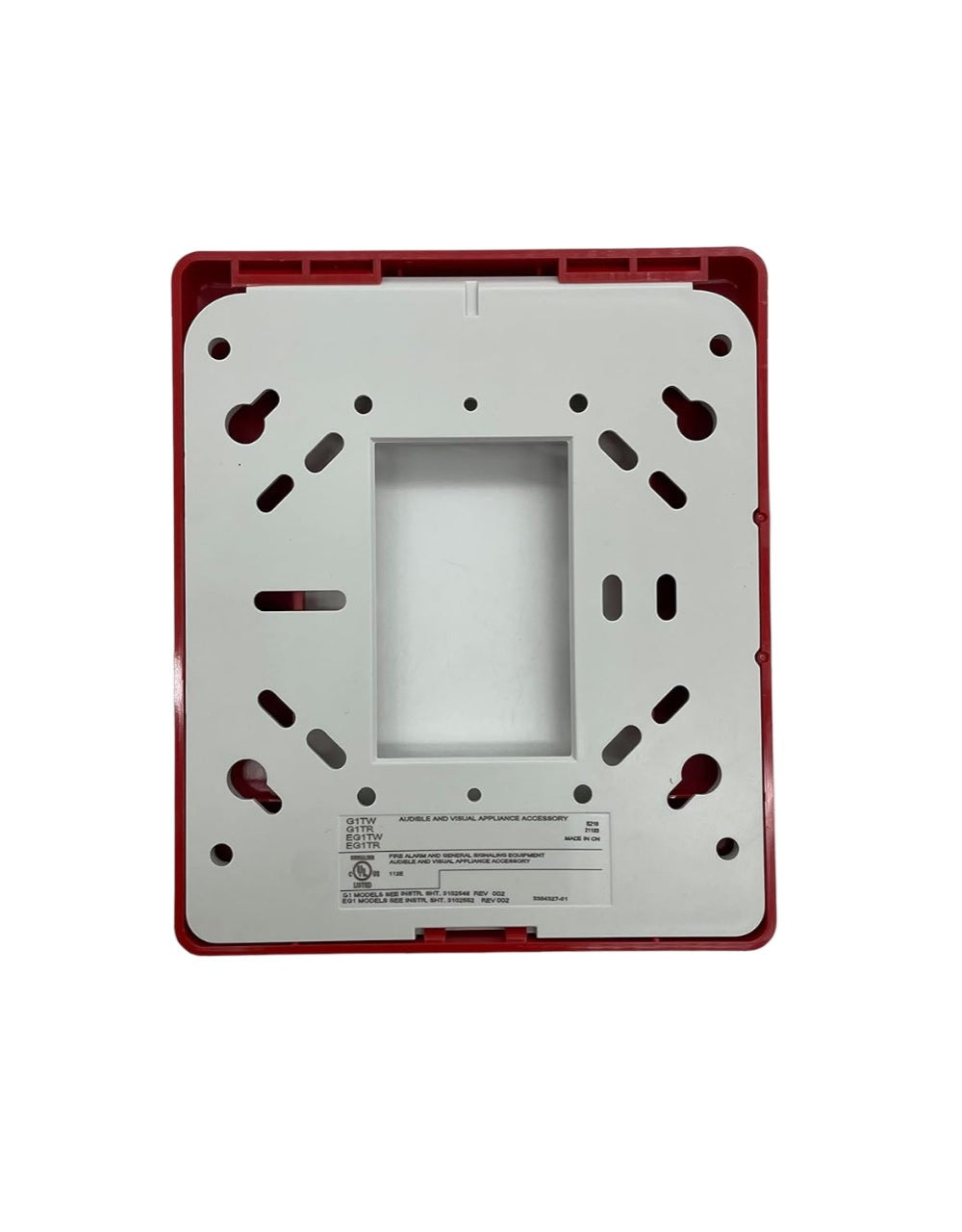 Edwards G1TR Compact Wall Trim Plate