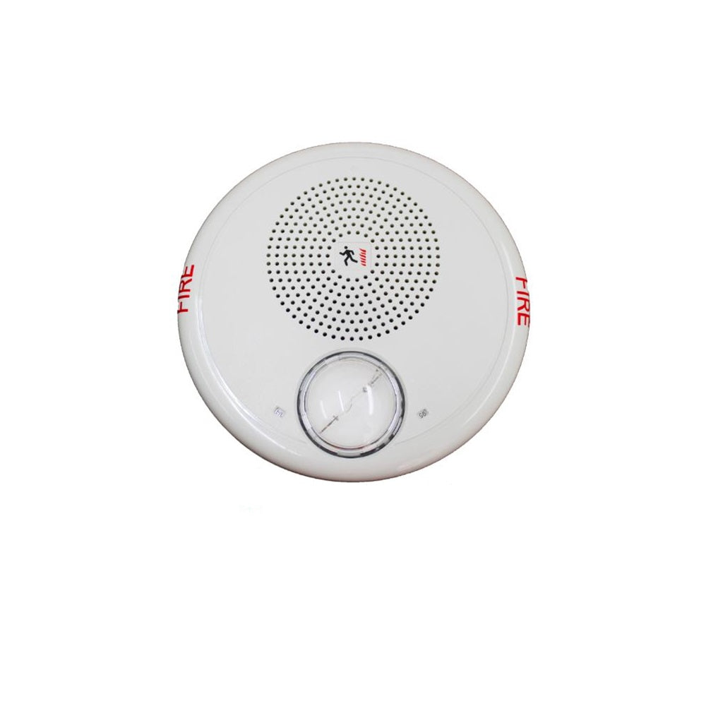 Edwards GCF-S7VMH Ceiling Speaker Strobe White