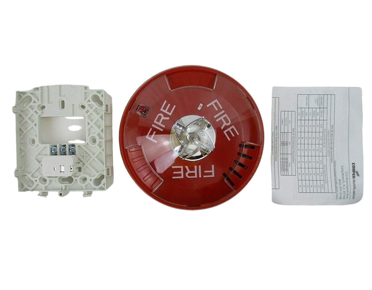 Cooper Wheelock HSRC Ceiling Mount Exceder Horn Strobe