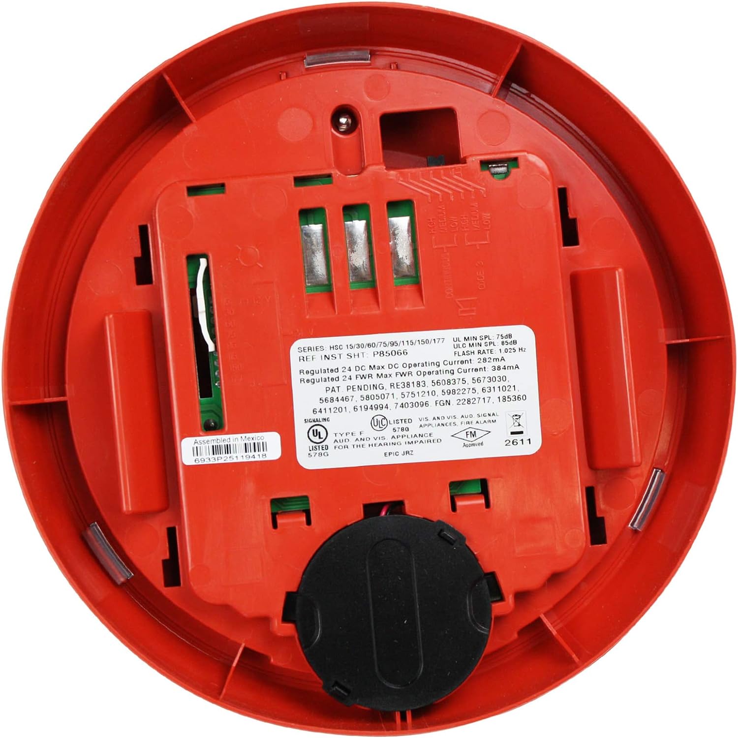 Cooper Wheelock HSRC Ceiling Mount Exceder Horn Strobe
