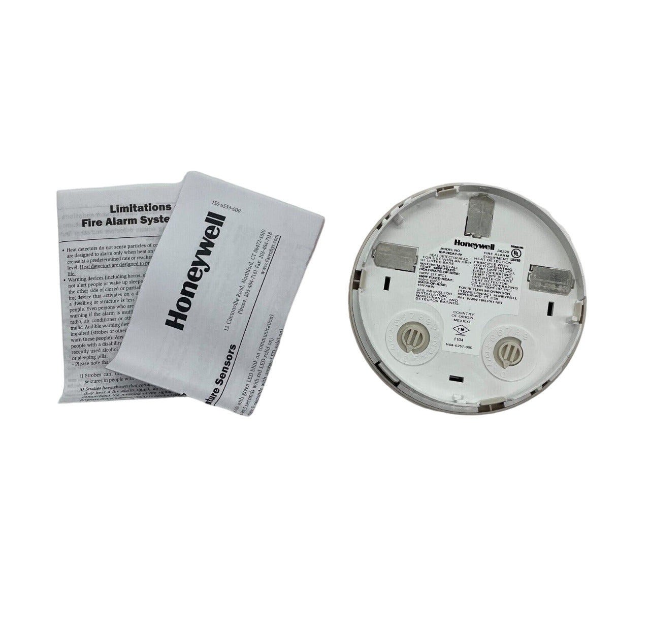 Honeywell IDP-HEAT-IV Low-Profile Intelligent Thermal Heat Detector