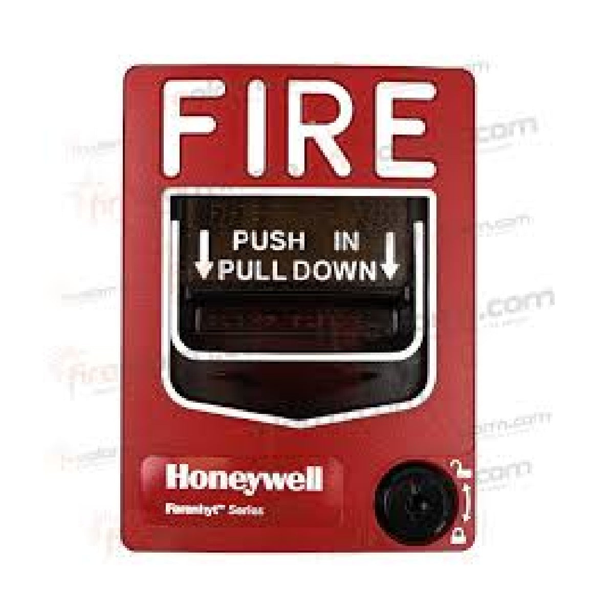 Silent Knight IDP-Pull-DA Addressable Dual-Action Manual Pull Station with Key (Non Coded)