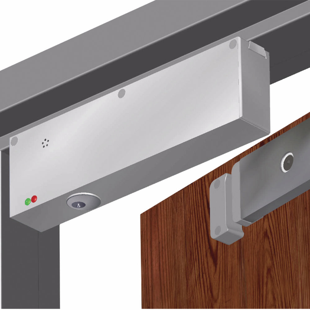 Securitron iMXDa Delayed Egress Magnalock 1,200lbs Bracket Mounted, 12/24VDC