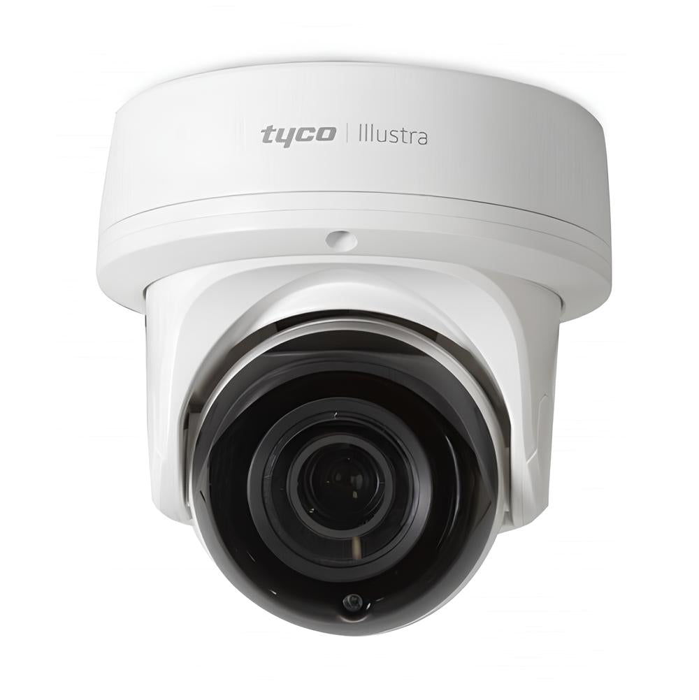 American Dynamics IPS02-D12-OI03 Illustra Pro 2MP Indoor/Outdoor IP IR Mini Dome Camera, 2.7-13.5mm Lens, White