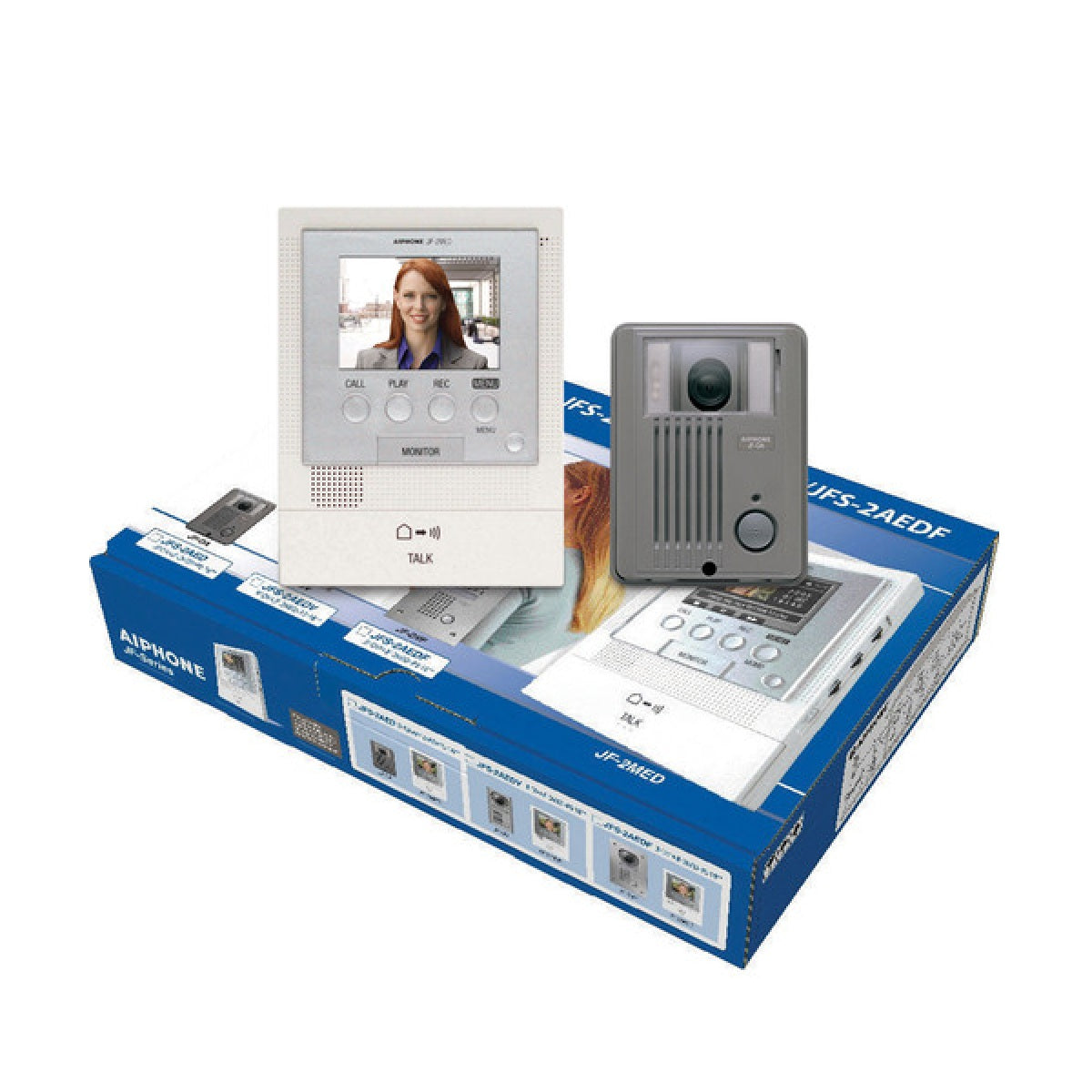 Aiphone JFS-2AED JFS Enhanced Hands-Free Video Intercom Set