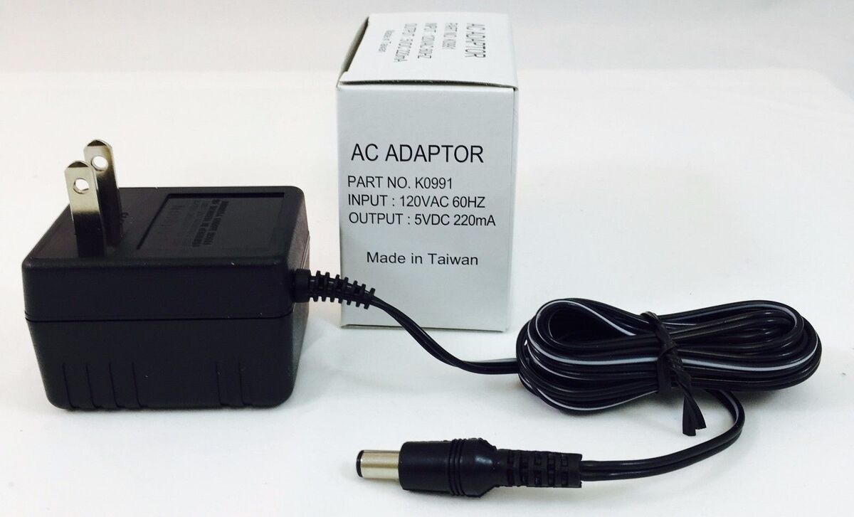 Honeywell K0991 5VDC, 220mA Transformer Power Adapter