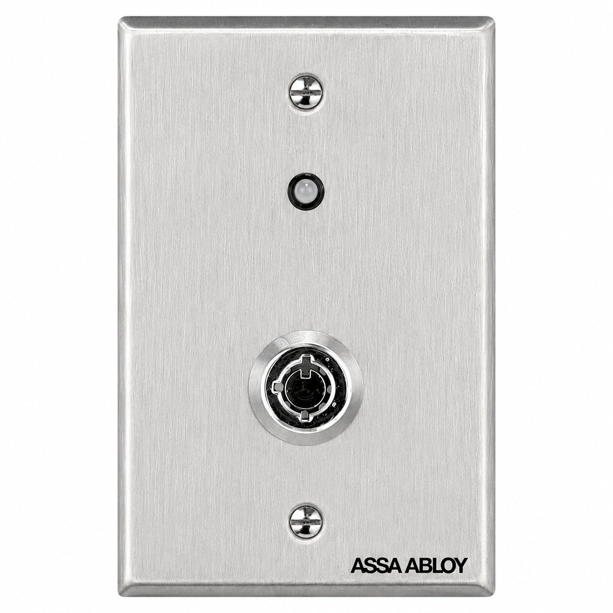 Securitron KP1N Tubular Narrow Stile Momentary Keyswitch