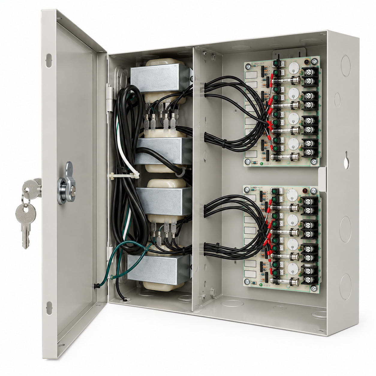 Interlogix KTP-24-4I-400 4 Isolated/Fused 24VAC Output Power Supply