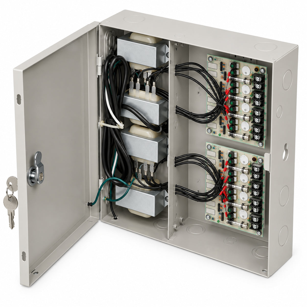 Interlogix KTP-24-4I-400 4 Isolated/Fused 24VAC Output Power Supply