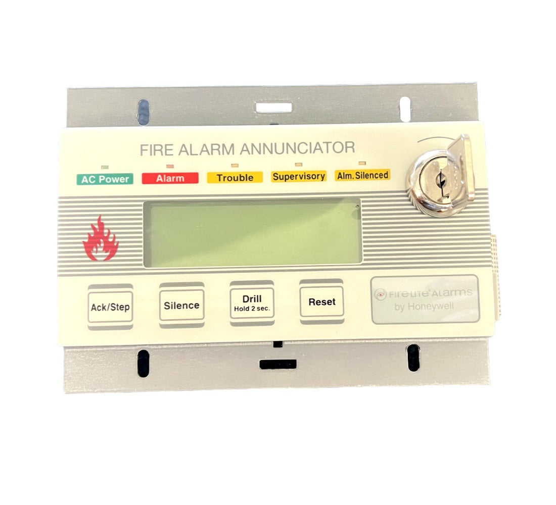 Fire-Lite LCD-80F 80-Character Backlit LCD Remote Fire Annunciator