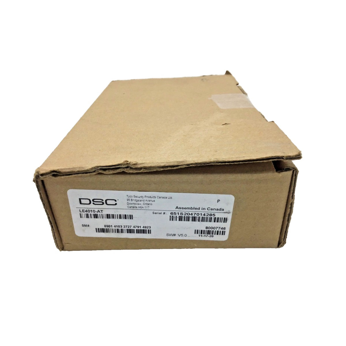 DSC LE4010-AT Universal intrusion LTE alarm communicator, Compatible with AT&T