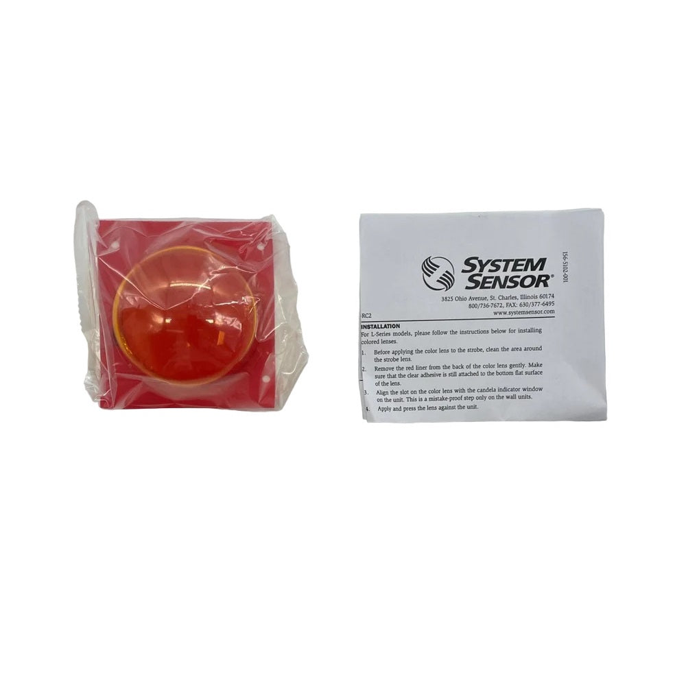 System Sensor LENS-AC2 Amber Ceiling Mount Lens
