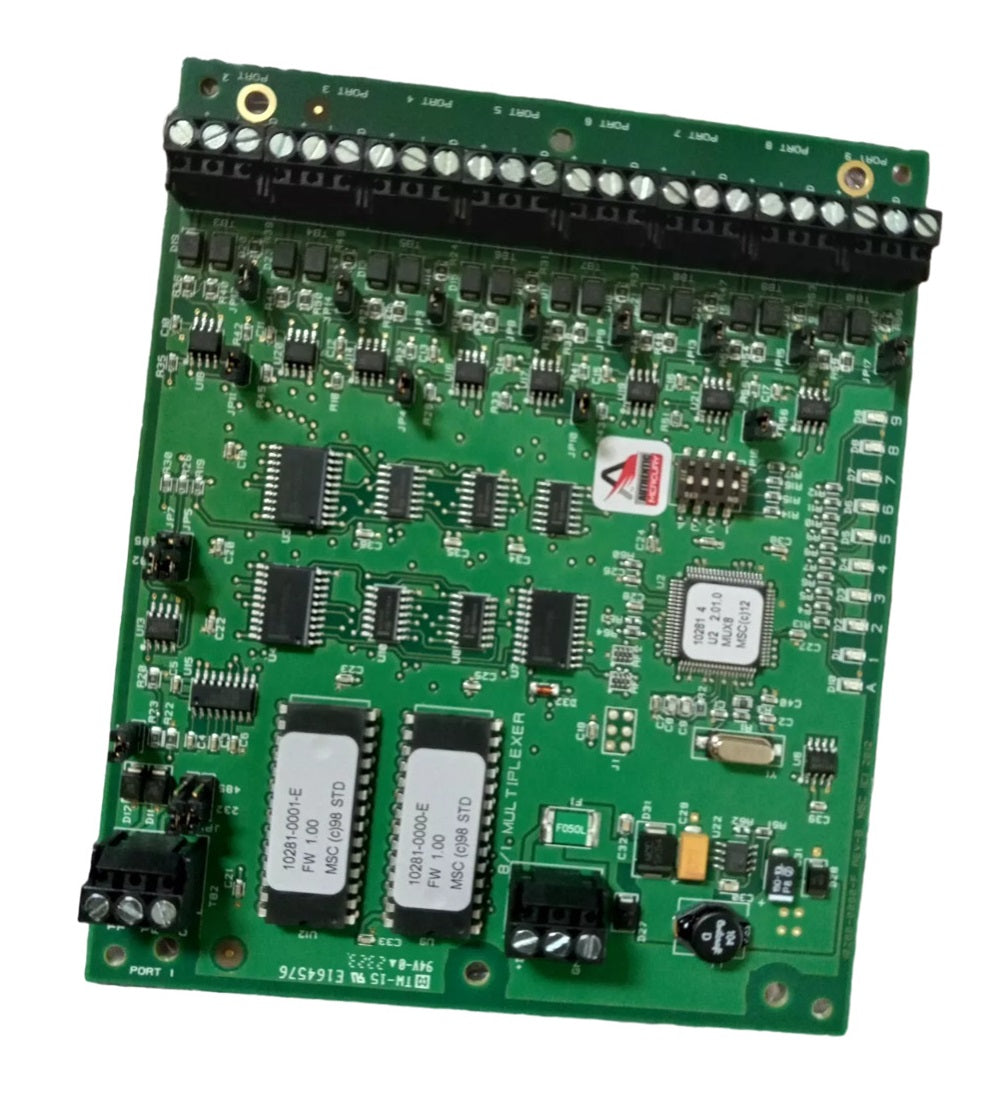 Lenel LNL-8000 8-Channel 12VDC Star Multiplexer Board