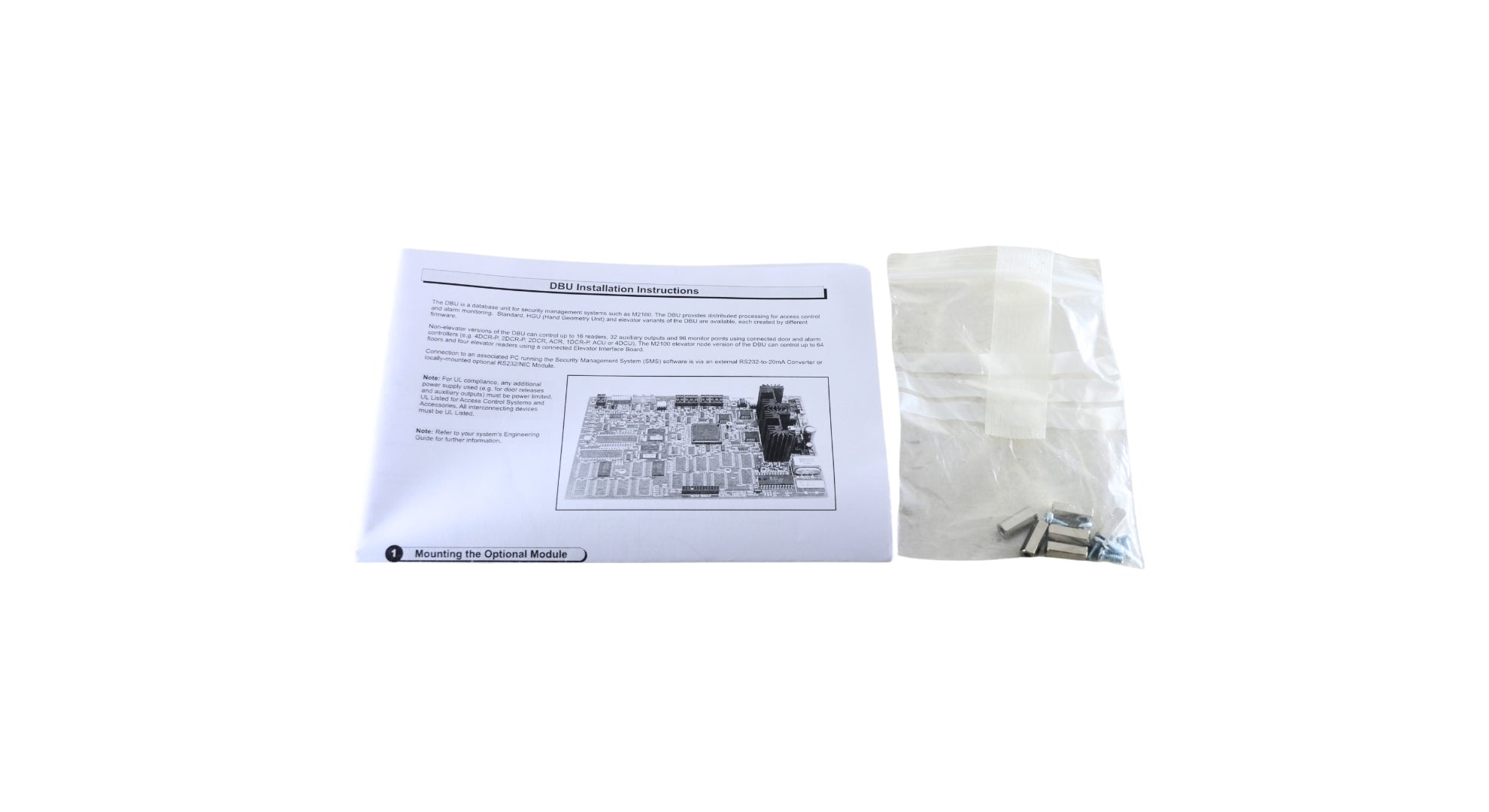 Amag M2100-DBU-20K-KIT Board M2100 DBU, Board Only