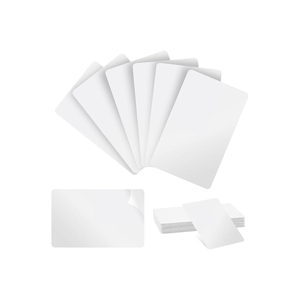 Magicard CR-80 PVC Cards with Adhesive Back (14 mil, 100-Pack)