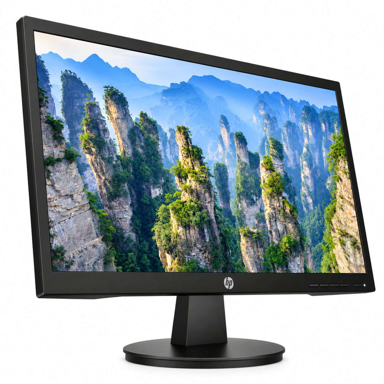 HP M73842-001 V22 FHD Monitor | 21.5-inch Diagonal FHD Computer Monitor with TN Panel and Blue Light Settings Monitor with Tiltable Screen HDMI and VGA Port