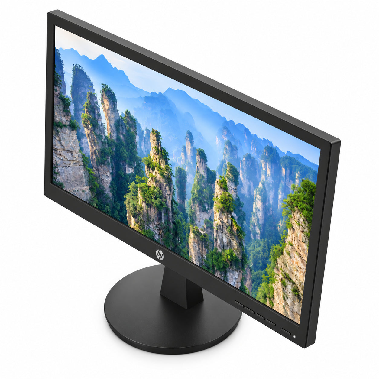 HP M73842-001 V22 FHD Monitor | 21.5-inch Diagonal FHD Computer Monitor with TN Panel and Blue Light Settings Monitor with Tiltable Screen HDMI and VGA Port