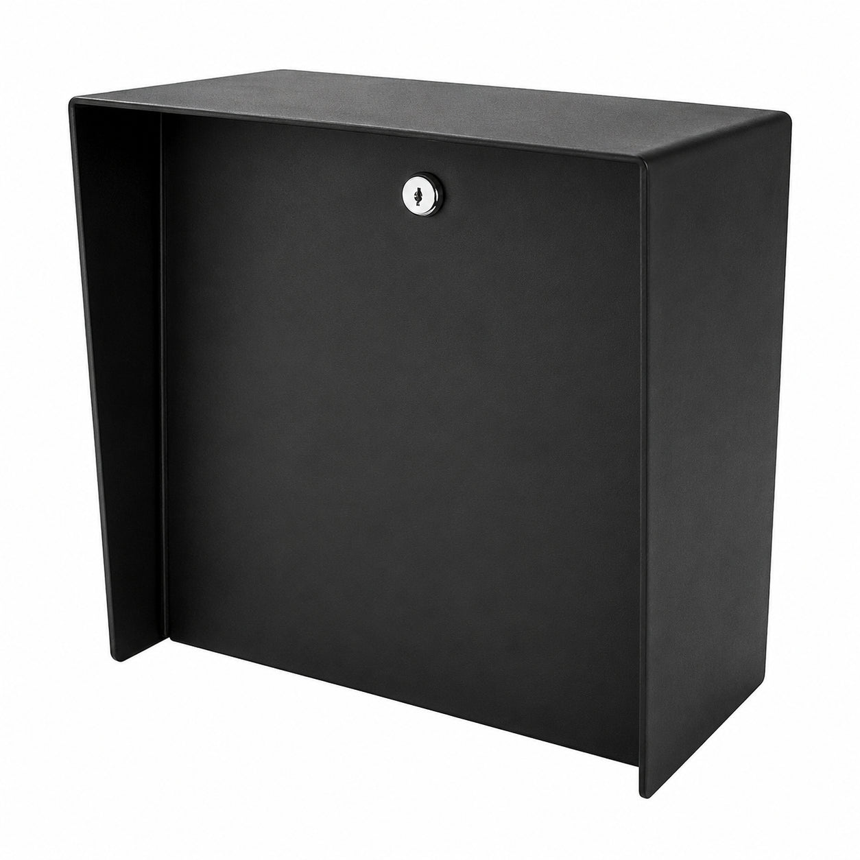 Pedestal Pro MC-PC-10-E-BLK 10" Square Polycarbonate Housing, Black